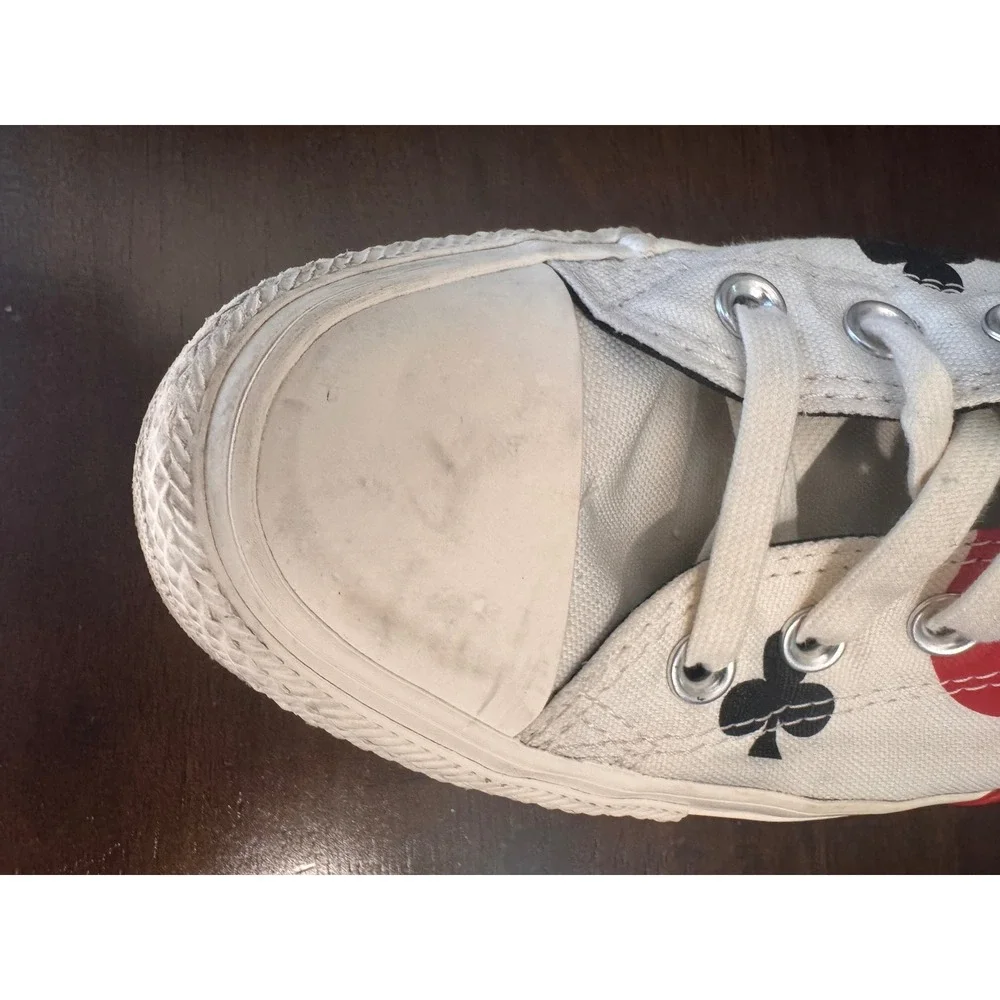 Converse Chuck Taylor All Star High Top Deck of Cards  White 165669C Men's 8 W10 - Picture 16 of 16